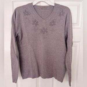 Pretty Lilac Sweater